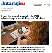 članak iz Jutarnjeg